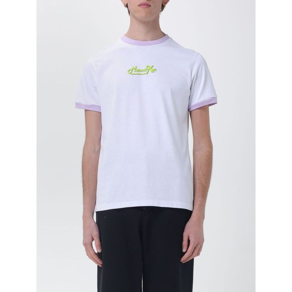 Mauna Kea Men Mauna Kea Cotton T-Shirt With Logo